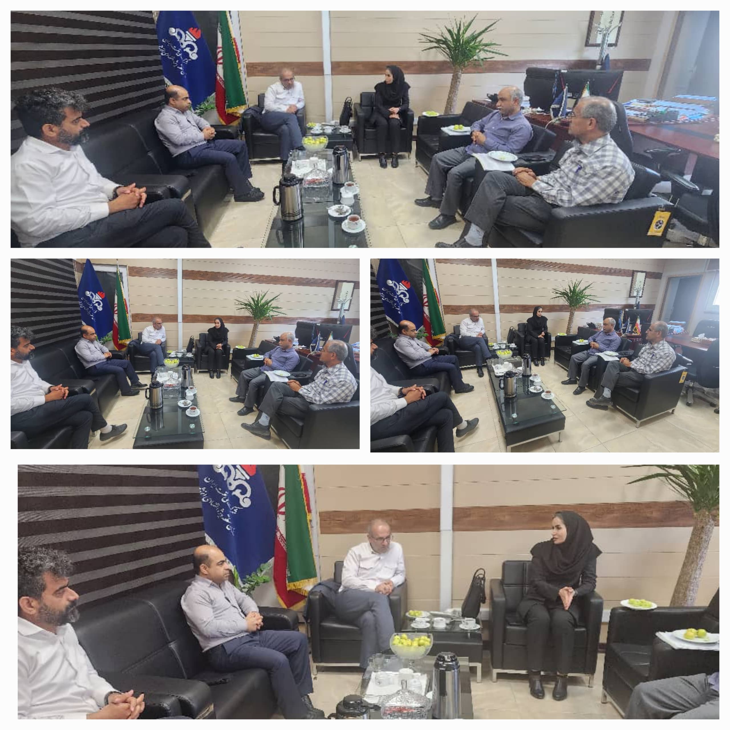 نشست مشترک مدیریت آموزش و پرورش شهرستان کنگان با مسئولان منطقه ویژه پارس برگزار شد