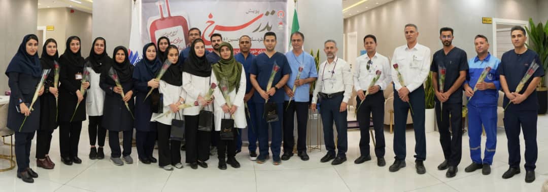 «نذر سرخ»؛ جاماندگان اربعین در پتروشیمی پردیس خون خود را به بیماران هدیه کردند