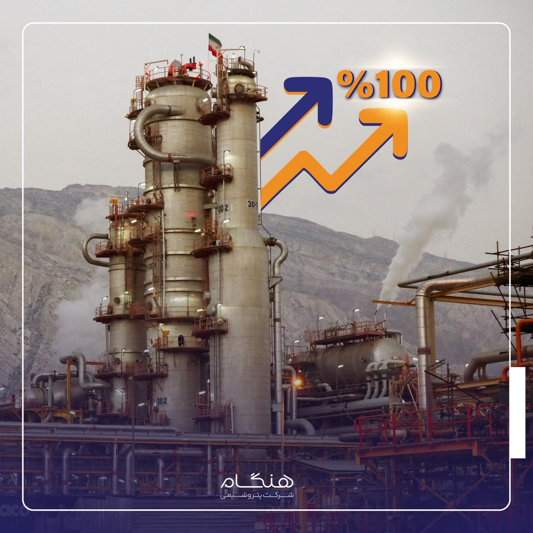 در دومین سال بهرهبرداری؛ تولید آمونیاک پتروشیمی هنگام به 100 درصد ظرفیت رسید در دومین سال بهرهبرداری؛ تولید آمونیاک پتروشیمی هنگام به ۱۰۰ درصد ظرفیت رسید