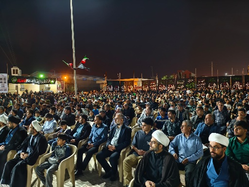 یادواره شهدای بنک با حضور شهید گمنام برگزار شد