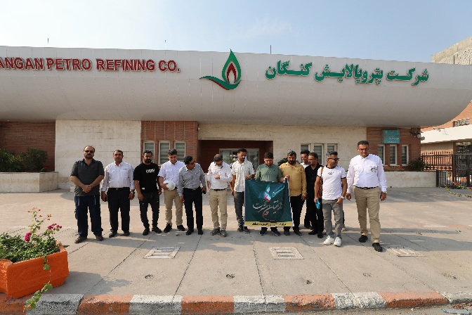 بازدید دانشجویان دانشگاه علمی‌کاربردی کنگان از شرکت پتروپالایش کنگان