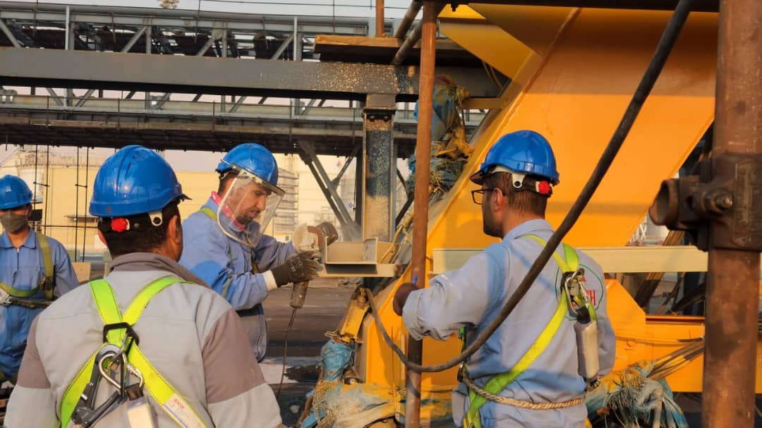 اورهال ۱۳روزه شیپلودر ۱۸ساله؛ تجهیز استراتژیک صادرات اوره پردیس نوسازی شد اورهال ۱۳روزه شیپلودر ۱۸ساله؛ تجهیز استراتژیک صادرات اوره پردیس نوسازی شد