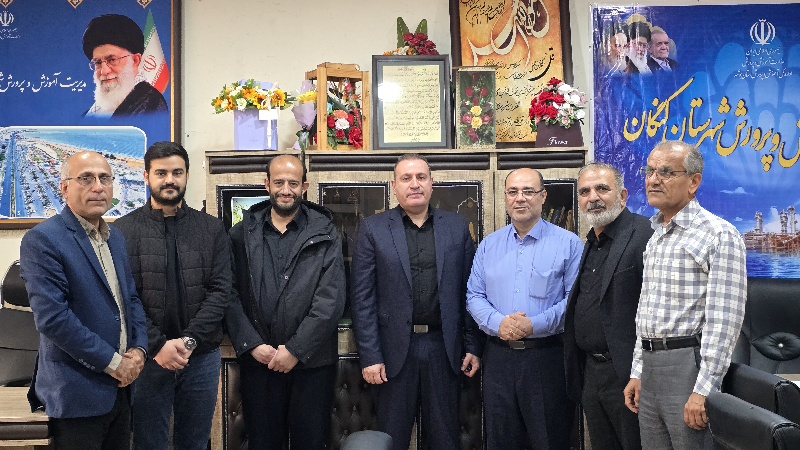 حرکتی ماندگار در کنگان؛ خانواده کرمی با احداث مدرسه نوآورانه یاد مرحوم علی‌اصغر کرمی را زنده می‌کنند