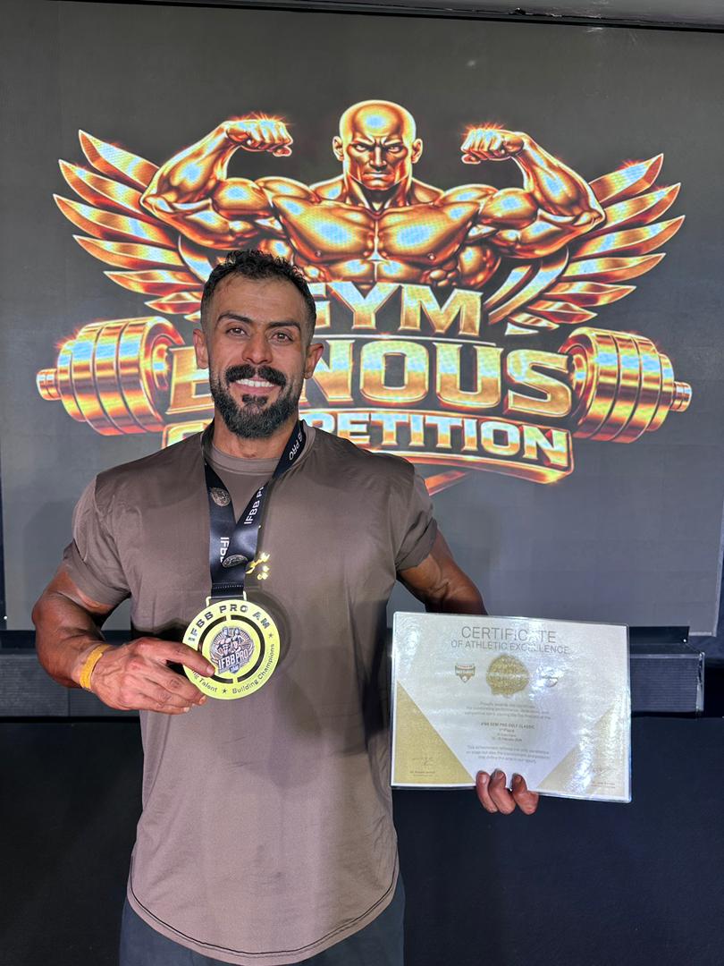 دو طلای جهانی در یک هفته؛ درخشش کمنظیر محمود نصاری در عراق و دبی دو طلای جهانی در یک هفته؛ درخشش کمنظیر محمود نصاری در عراق و دبی